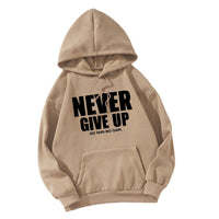 Women's Letter Print Hooded Sweatshirt - image 5