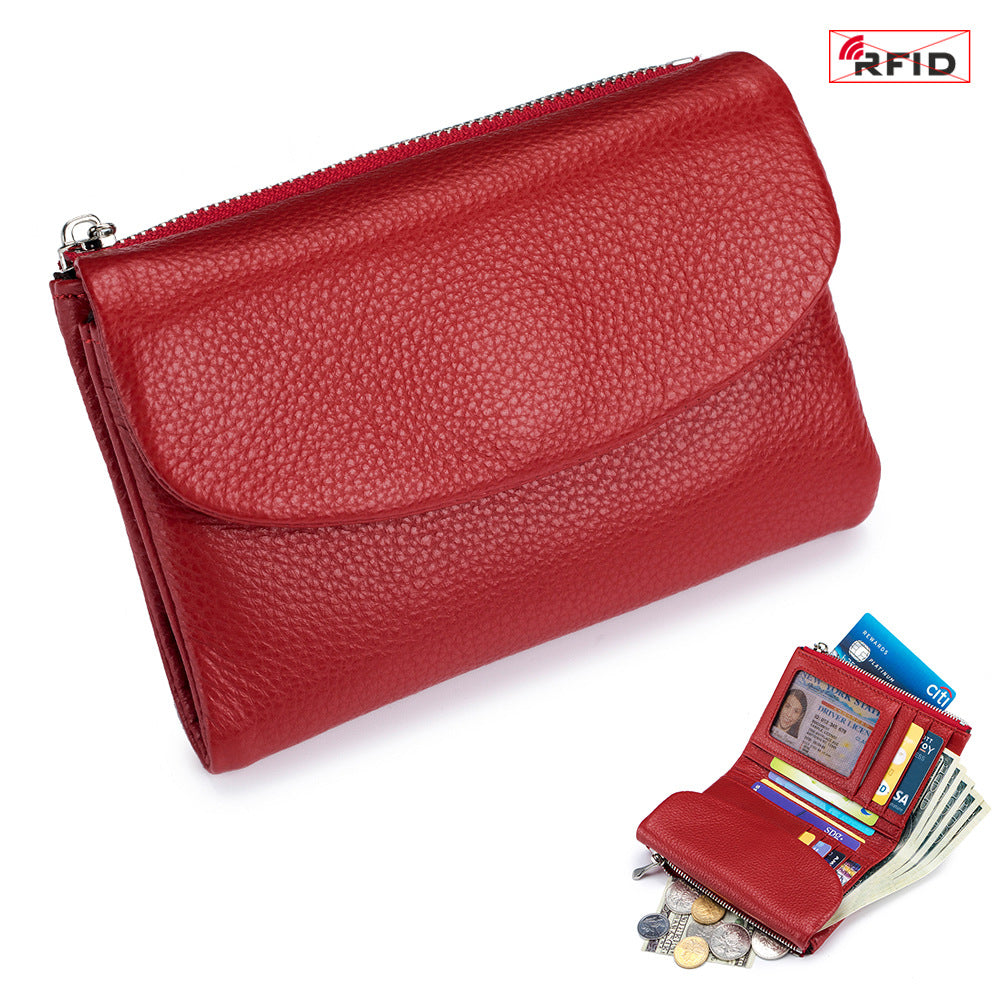 Genuine Leather Short Wallet - image 12