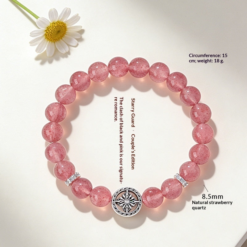Natural Crystal Bead Bracelet - image 4