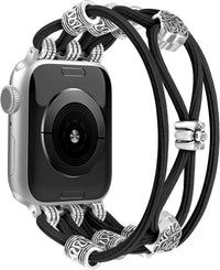 Boho Woven Pearl Band Compatible with Apple Watch - image 5