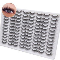 3D Faux Mink False Eyelashes - Style 09 - image 5