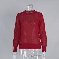 Women's Sheer Knit Base Layer Sweater - image 11