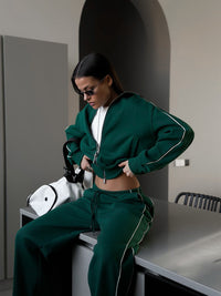 Sports Lace Trousers Two-piece Set - image 8
