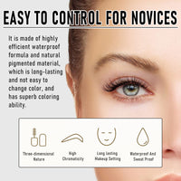 Peel-off Eyebrow Dye Gel - Waterproof, Sweat-proof - image 2