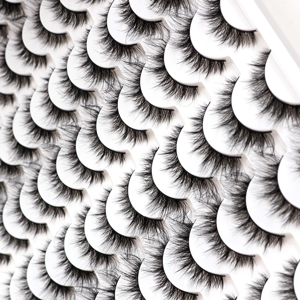 3D Faux Mink False Eyelashes - Style 13 - image 6