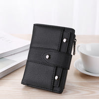 Women's Small Bifold Wallet with Snap Closure, Slim Card Holder with ID Window - image 4