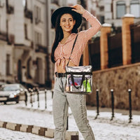 Clear Crossbody Bag Stadium Approved Clear Transparent Shoulder Bag - image 3