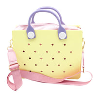 Women's EVA Beach Tote Bag with Charms, Waterproof - image 12