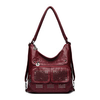Vintage Large Crossbody Shoulder Bag - image 9
