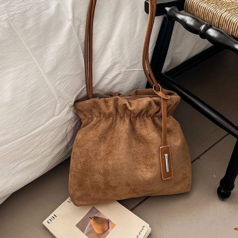 Retro Large Bucket Bag - image 7