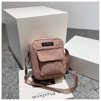 Corduroy Canvas Crossbody Bag - image 9