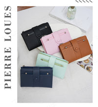 Women's Small Bifold Wallet with Snap Closure, Slim Card Holder with ID Window - image 8