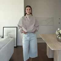 Women's Loose Casual Coat - image 3