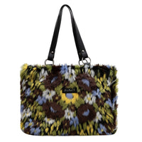 Floral Plush Shoulder Bag - image 8