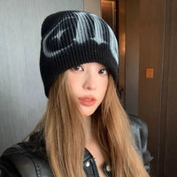 Women's Letter Print Slouchy Beanie Hat - image 6