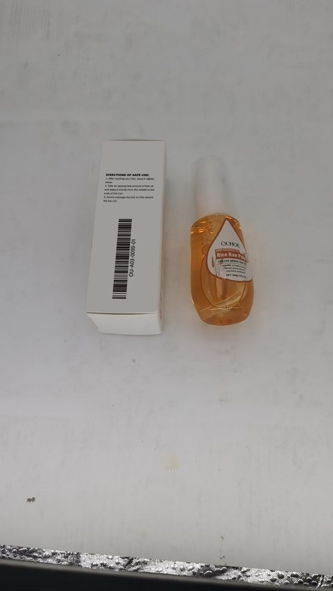 OUHOE Rice Water Hair Oil, 30 ml - image 3