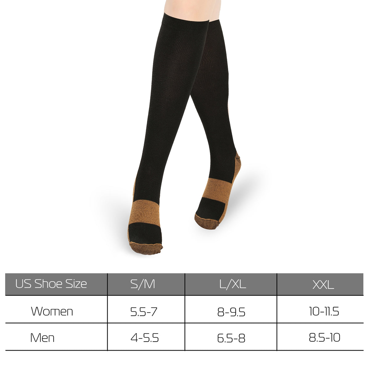Calcetines de compresión hasta la rodilla - image 2