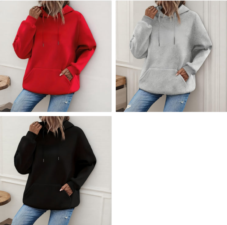 Women's Loose And Fashionable Casual Hoodie - image 9