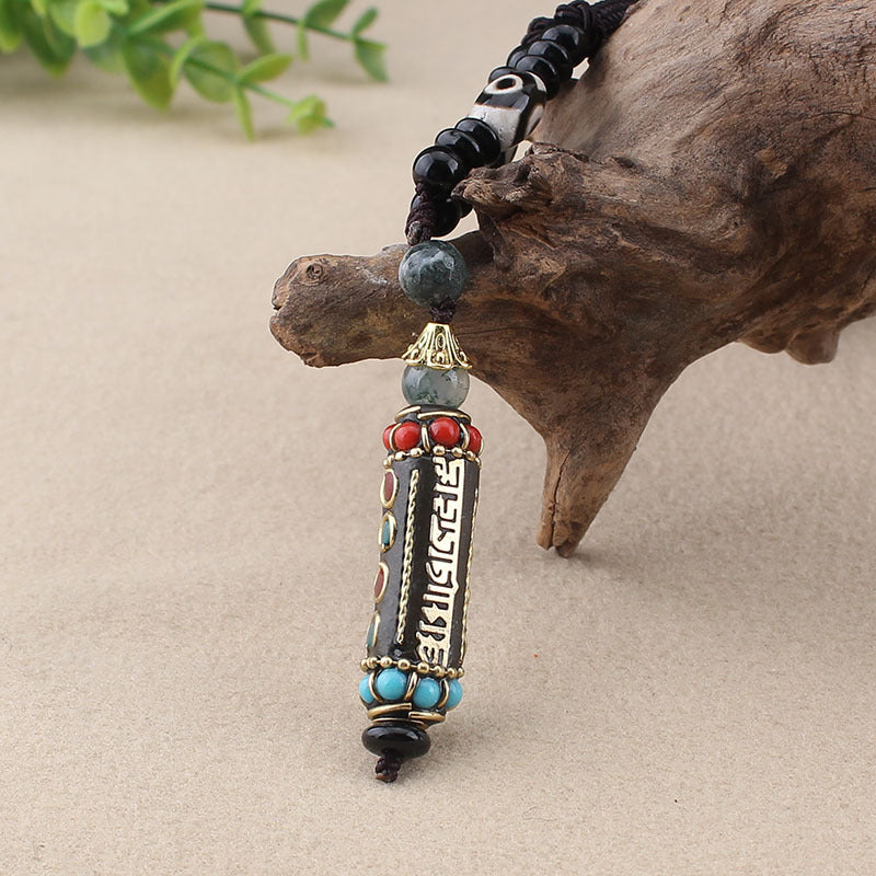 Ethnic Style Long Sweater Chain Necklace - image 3