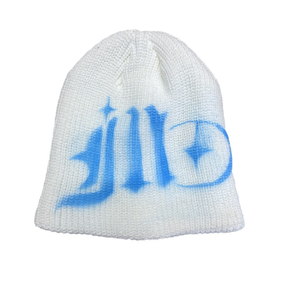 Women's Letter Print Slouchy Beanie Hat - image 9
