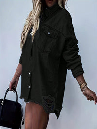 A Multifunctional Denim Jacket For Women's Denim Clothing - image 5
