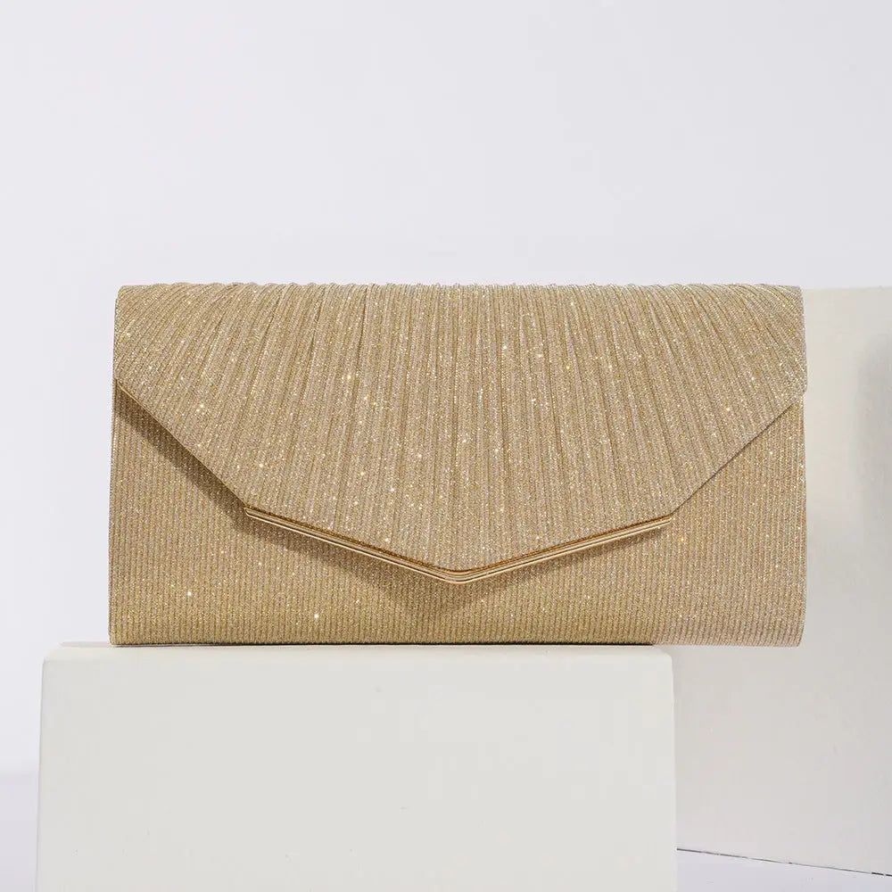 Clutch de noche estilo vintage con solapa - image 8
