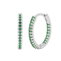 Ear cuffs de aro con circonitas multicolor - image 12