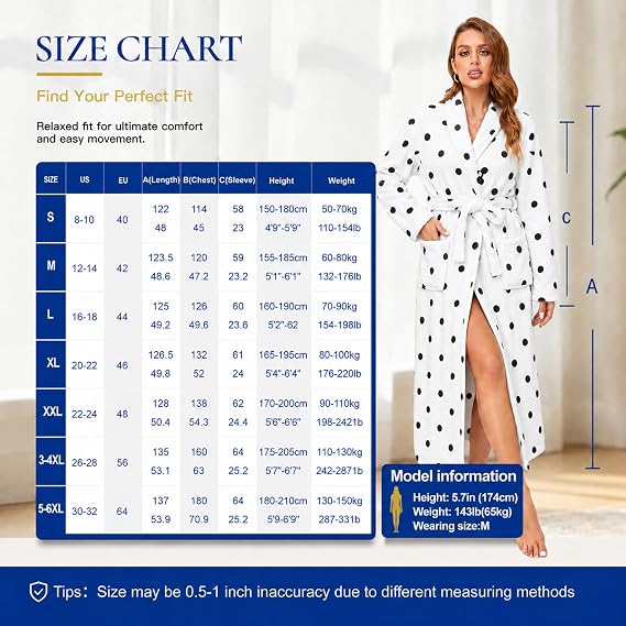 Women's Plush Fleece Long Bathrobe with Shawl Collar, Belt and Pockets, Warm Ankle Length Robe - image 7