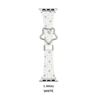 Starry Sky Leather Watch Band - image 5
