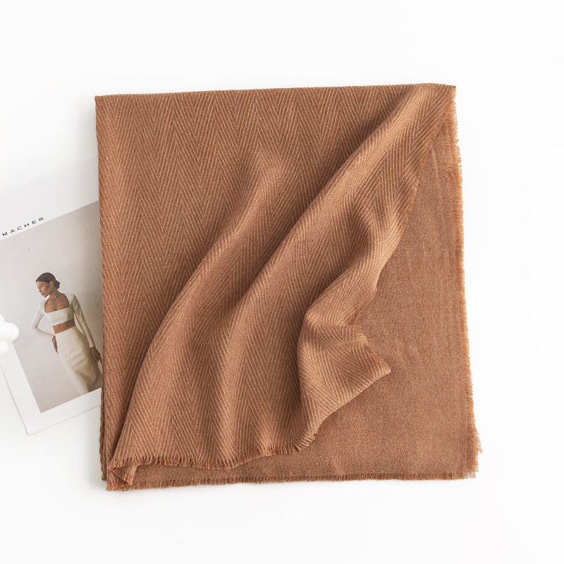 Soft Tassel Scarf - image 5