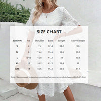 Women's Embroidered Eyelet A-Line Midi Dress - image 10