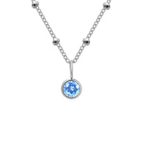 Stainless Steel Birthstone Necklace - image 9