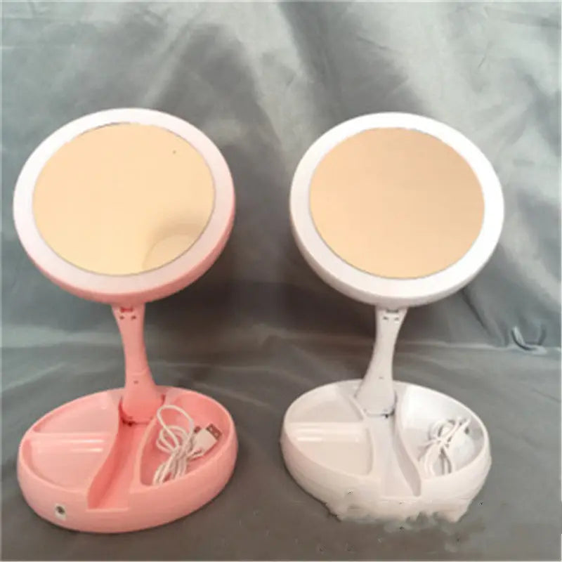 Espejo de maquillaje LED de sobremesa - image 2