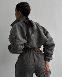 Women's Polar Fleece Cardigan Set - image 8