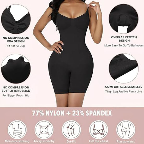 Body moldeador tipo camisola con abertura en la entrepierna - image 7
