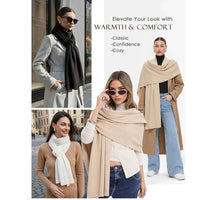 Women's Pashmina Shawl Wrap Large Wedding Bridal Evening Winter Scarf - image 6