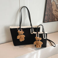 Fluffy Faux Fur Handbag - image 1