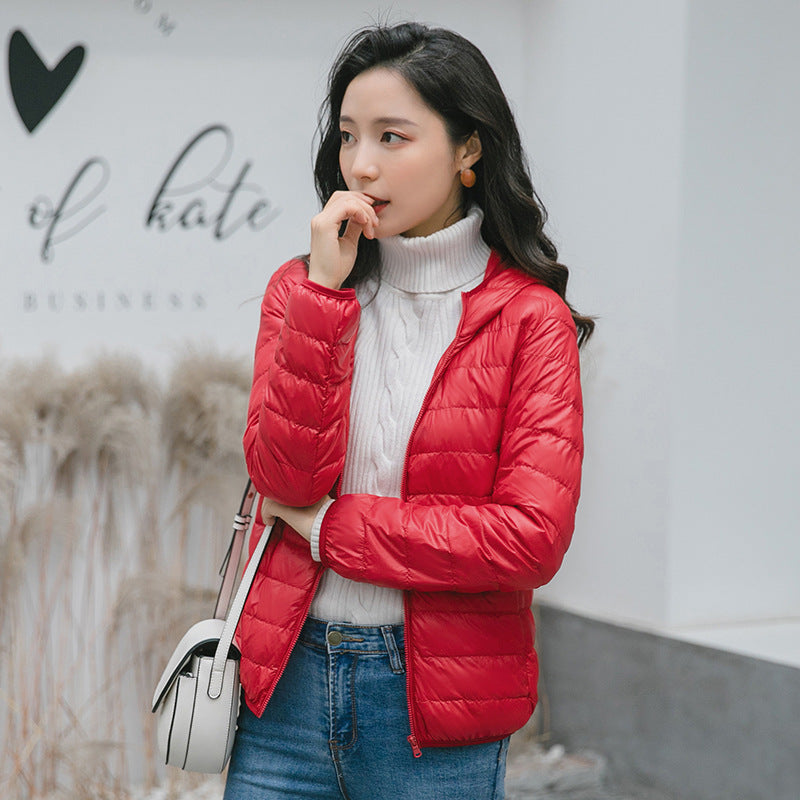 Plus Size White Duck Down Jacket - image 9