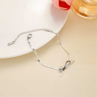 Delicate Bow Necklace and Earring Set - image 4