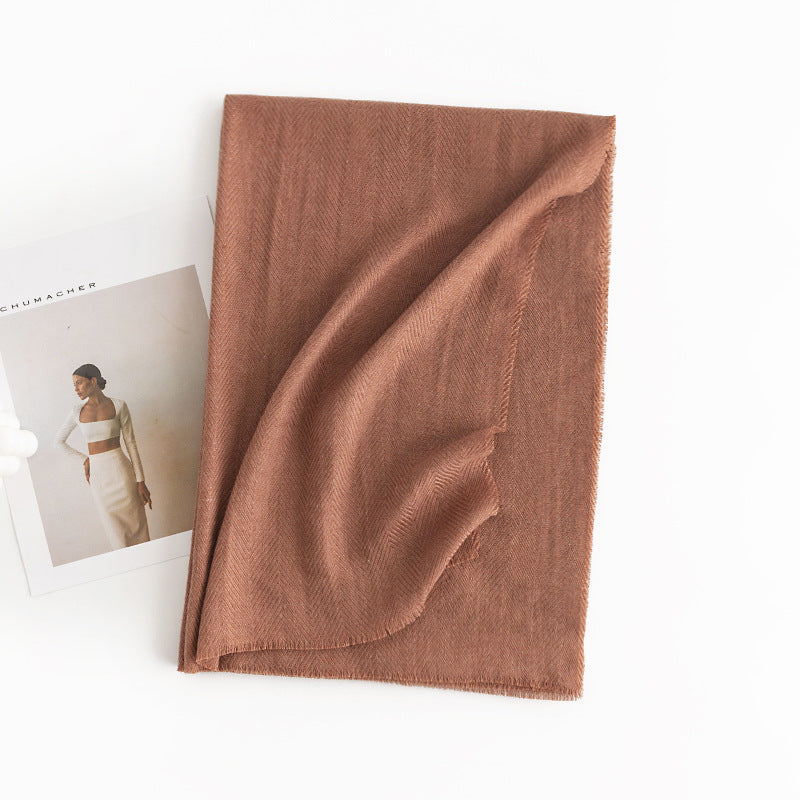 Soft Tassel Scarf - image 3