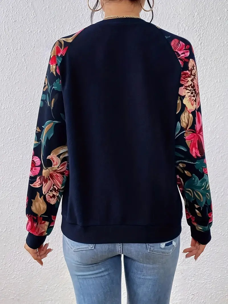 Ladies' Long-sleeved Flower-shaped Top - image 8