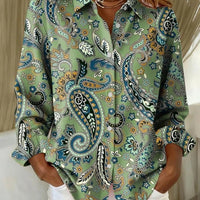 Women's Long Sleeve Button-Down Shirt - image 1