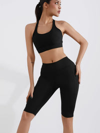 5-inch Yoga Shorts5 High-Waist Seamless Biker Shorts Butt-Lifting, Quick-Dry & Summer Workout Ready - image 3