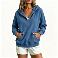 Corduroy Hooded Zip-Up Sweatshirt - image 4