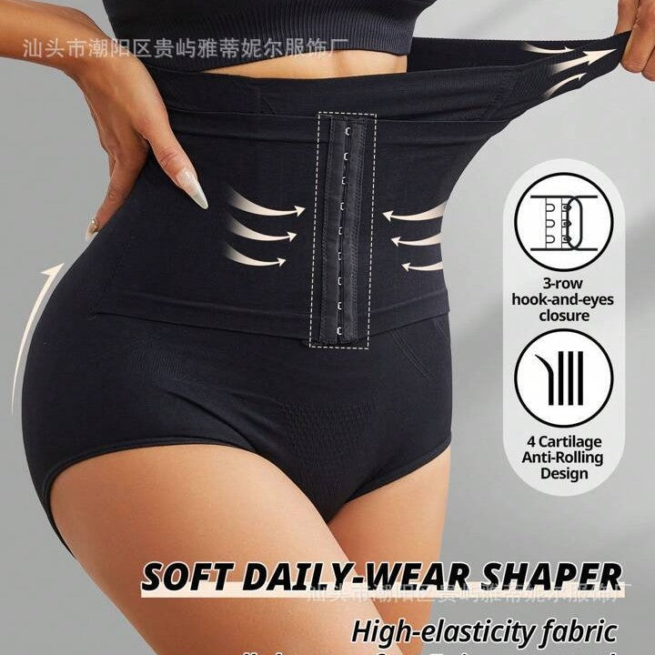 High Waisted Tummy Control Shapewear Panties For Women Postpartum Recovery Waist Trainer Butt Lifter Seamless - image 6