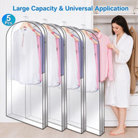 Paquete de 5 fundas transparentes para colgar ropa - image 10