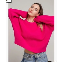 Loose Fit Pullover Knit Sweater - image 9