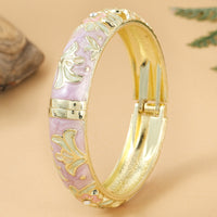 Retro Flower and Leaf Bracelet - image 8