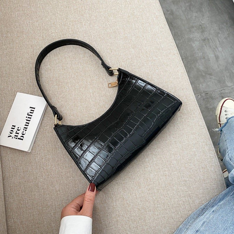 Underarm Tote with Crossbody Strap - image 9