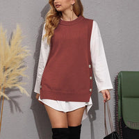 Women's Knit Sweater Vest - image 2